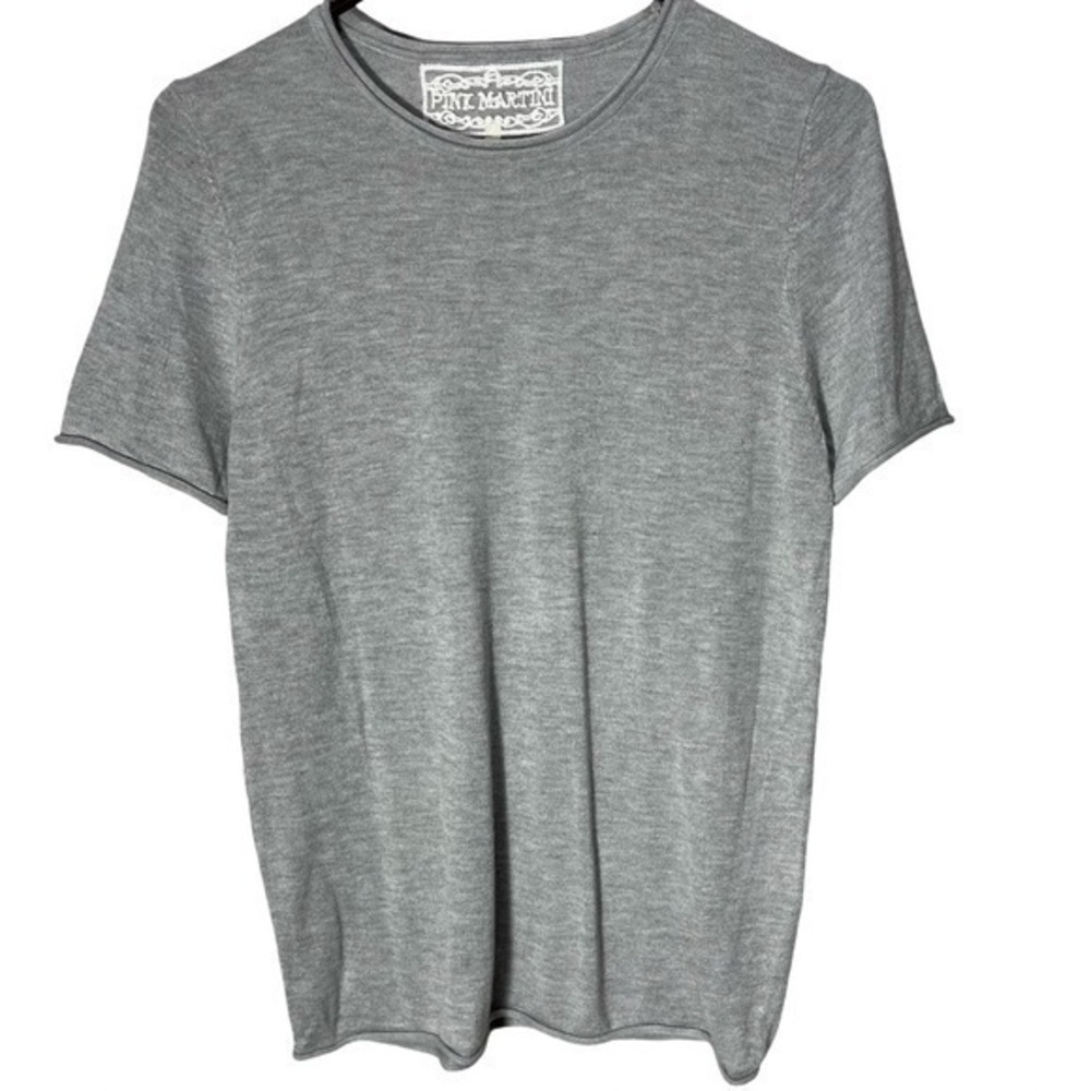 Pink Martini Collection Sweater-top Size S Color Gray